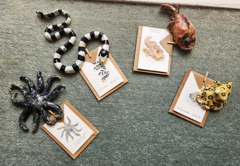 Marine art on display